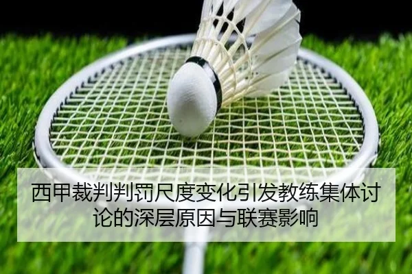 西甲裁判判罚尺度变化引发教练集体讨论的深层原因与联赛影响